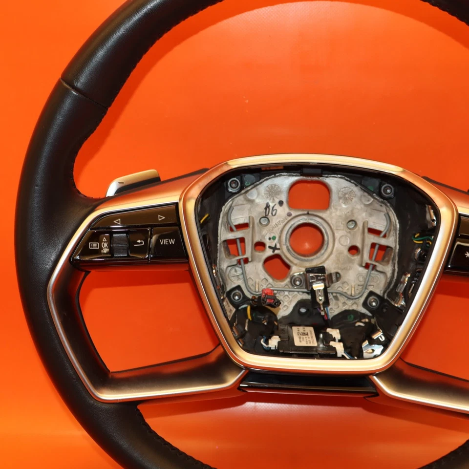 AUDI Q8 E-TRON STEERING WHEEL QUATTRO 2019 2020 2021 2022 2023 4N0419508A OEM - Image 3 of 4