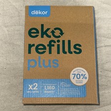 Diaper Dekor PLUS Diaper Pail Refills - 2 Count Unscented