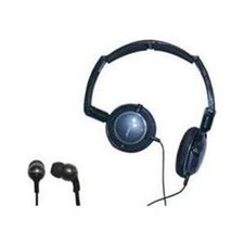 Soniq KABOOM Headphone/Earphone Combo Pack - Blue