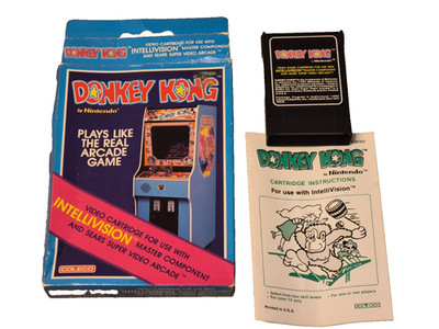Intellivision Donkey Kong Coleco in OVP