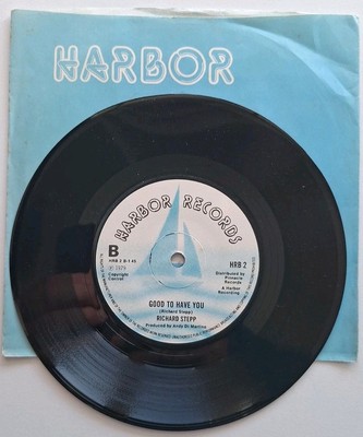 Richard Stepp ''Holiday In Hollywood'' Harbor Records HRB 2  Uk 7''Single Nr MINT 