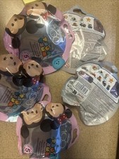 Disney 100 "Tsum Tsum" Mystery Packs Series 5 Lot Of 4 Blind Packs New Sealed