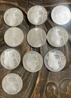 Silver Buffalo Rounds One Oz (1 Oz) Lot Of 10 – Free Shipping – No Reserve
