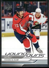 2024-25 Upper Deck #230 Pierrick Dube Washington Capitals Rookie Hockey Card. rookie card picture