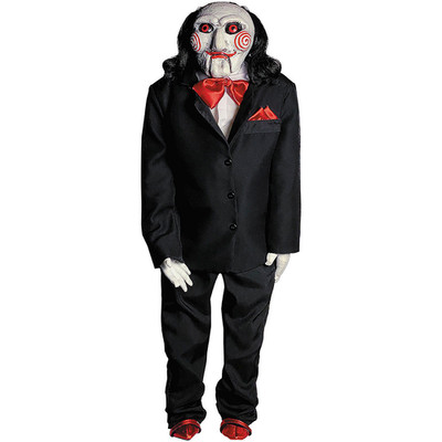 Saw  Billy the Puppet Posable Latex Halloween Decoration