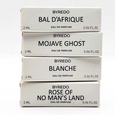 Byredo Perfume Collection Discovery Set 4 Scent Sample Spray 2ml/0.06oz 