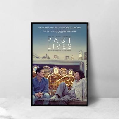 Past Lives 2023 Movie Poster Romantic Drama Wall Art Home Decor 3Sz