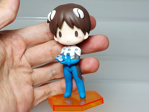 Shin Seiki Evangelion NGE Mini Figura da Esposizione Shinji Ikari SEGA 2020 R06 3,3 pollici - Foto 2 di 6