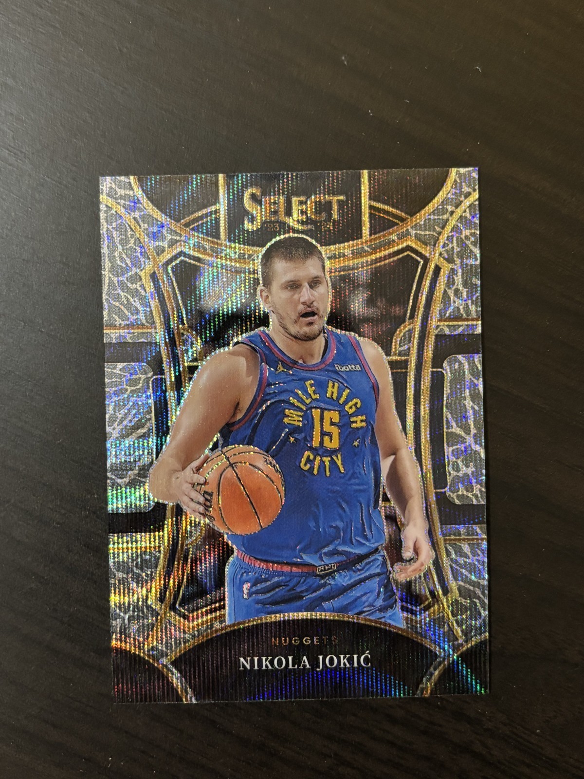 Nikola Jokic 2023-24 Select Elephant Prizm Case Hit SSP #369 Mezzanine Nuggets