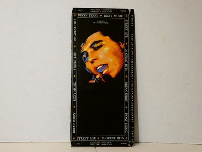 Bryan Ferry EMPTY CD LONGBOX  Street Life CD LONGBOX Roxy Music