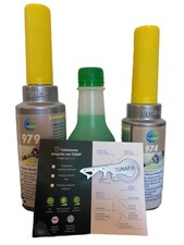 Tunap 979+974 NEW Pulizia Microflex Iniettori Benzina TUNbottle +726 Gadget KIT