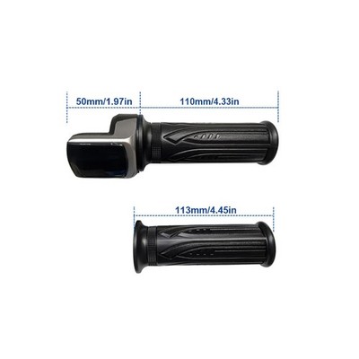 122DX Full Twist Throttle Grip Handlebar 36V 48V for E-Bike Scooter SDE