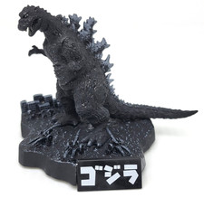 Yuji Sakai Godzilla 1954 Bandai 2.5" Mini Diorama Figure B&W Version Gashapon