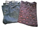 Girls Outfit Shirt & Jeans Size 14 Old Navy NEW
