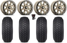 ITP Inertia Bdlk 15" Wheels Br +40mm 30" Regulator 2 Tires Polaris RangerXP 9/1K