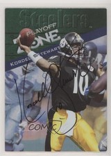 2002 Playoff Prime Signatures Honor Roll Buyback Kordell Stewart #KS97 Auto 3c7