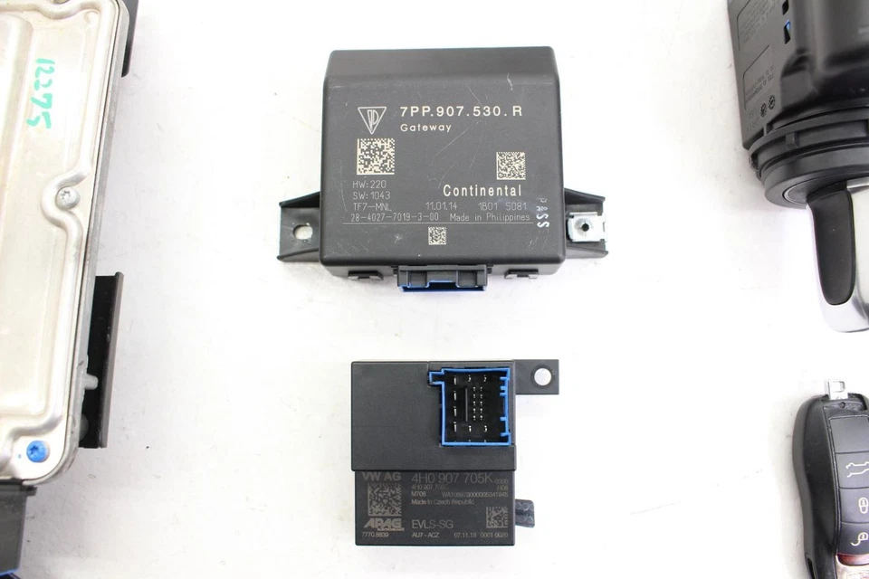 Engine Start Kit with ECU and Body Control Module Fits 2014 PORSCHE CAYENNE Foto 4 de 4