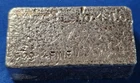 A 10.48 oz Silver Bar - WSR (Western States Refining) Vintage Poured