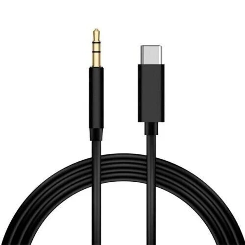 Aux Cable USB-C Type C to 3.5mm Samsung iPhone For Car Stereo Audio Adapter Jack - Image 3 of 4