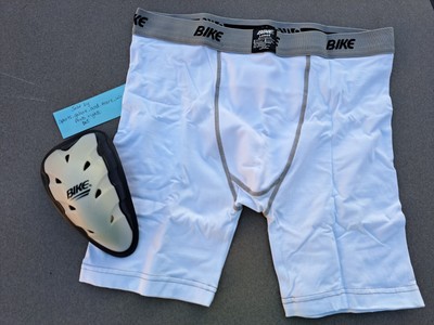 Men's Large BIKE Athletic Performance Adult Boxer Supporter w/Proflex 2 Cup