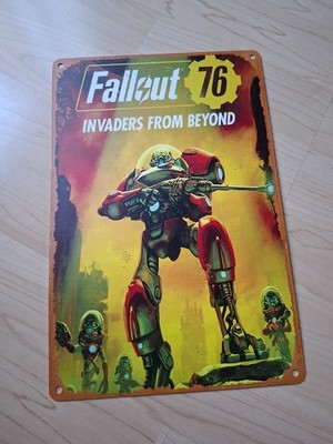 Fallout Metallschild 20x30cm