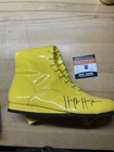 WWE Hulk Hogan Autographed Signed Yellow Boot COA Dave & Adam’s Authenticate