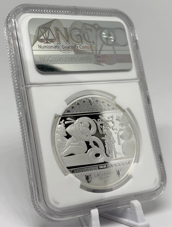 2025 Mexico Silver Proof Medal Camazotz - Xibalba 🔥350 Minted🔥 PF70 UCAM NGC - Image 4 of 4