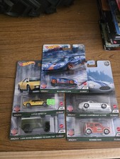 Hot Wheels McLaren F1 GTR Gulf British Horsepower SET Of 5