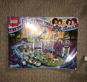 LEGO FRIENDS: Amusement Park Roller Coaster  41130 Complete