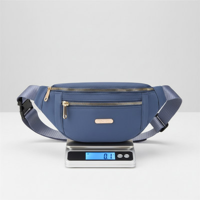 The Modern Camel Mountain Unisex Fanny Pack Waist Bag Travel Hiking Blue