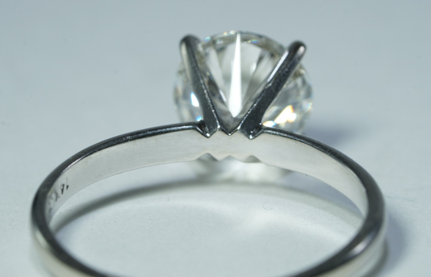 3ct Lab Created DIAMOND Solitaire Engagement Ring… - image 8