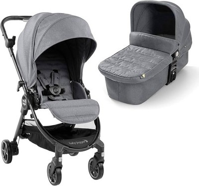 Baby Jogger City Tour Lux Complete Set- Stroller w/bag, Pram & Weather shield