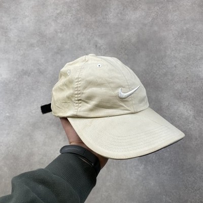 Nike Golf Baseball Cap Herren bestickt verstellbar Twill Sportmütze, beige