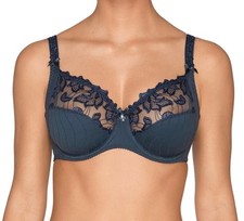 Prima Donna Deauville Bra Submarine Blue Size 36I Underwired Full Cup 0161811