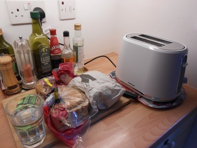 Toaster, 2 Scheiben von Cuisinart, variable Bräunung große Toastschlitze neu im Karton