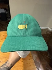 Masters Augusta National Golf Hat Cap Emerald Strap Back Mesh American Needle