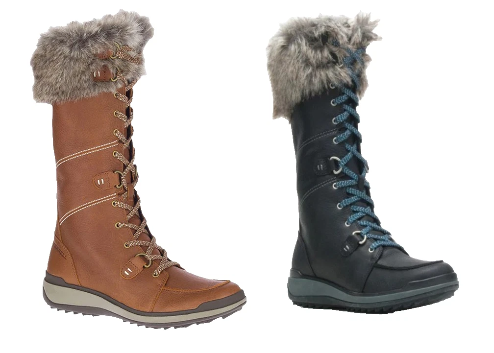 Merrell Women's Snowcreek Tall Polar Winter Boots Waterproof Leather Side Zip
Opens in a new window 