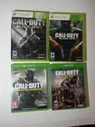 Lot 4 Xbox 360, Xbox One Call Of Duty Video Games, Black Ops / Ops II, Infinite