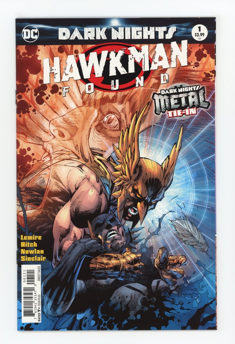 Dark Nights: Hawkman Found #1 NM+ Jim Lee Variant 2018 DC Comics