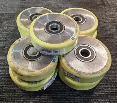 (QTY 9) Superior Tire & Rubber Corp Poly Load Wheel L500688R 6 x 1.753 in