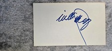 WILLIE NORWOOD SIGNED 3X5 INDEX CARD SUNS PISTONS SUPERSONICS TRAILBLAZERS