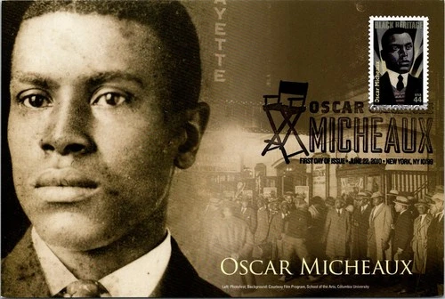 Dr Jim Stamps Maximum Card Black Heritage Oscar Micheaux 44C Fdc