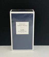 Open Road By Coach For Men Eau de Toilette Spray 2 fl oz (NIB)