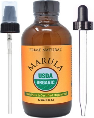 Organic Marula Oil 4oz 120ml Cold Pressed Virgin Pure Natural USDA PRIME Vegan