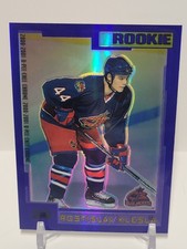 2001 Topps O-Pee-Chee Chrome  "SP"Blue Refractor 5/35 RC Rostislav Klesla L4