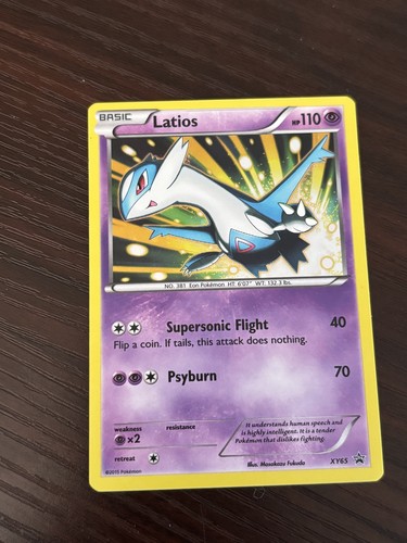 Latios XY65 XY Holo Promo. LIGHTLY PLAYED