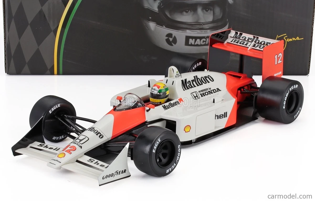 Ayrton Senna McLaren Diecast Formula 1 Cars 1988 Vehicle Year for
