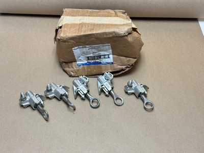 5x Lot Blackburn HLC2108P Hot Line Clamp Bronze Tin Plated 6 to 2/0 AWG Conduct