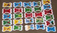 Full Set 26 VTECH Paw Patrol Treat Time Marshall Alphabet Replacement Bones