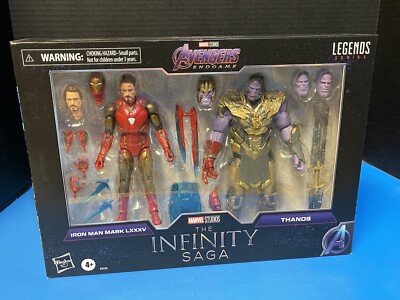 Marvel Legends Iron Man Mark LXXXV Thanos Infinity Saga 2-Pack New Sealed 